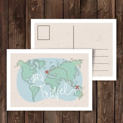 carte postale impression print paris imprimeur