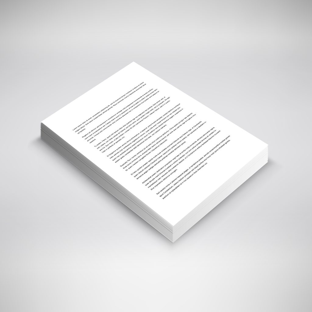 document impression A4 A3 A5