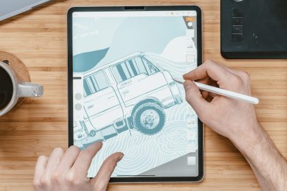 Tablette conception graphique